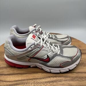 Nike Zoom Structure 13 Shoes Womens Size 9.5 Silver Running Comfort Gym Sneakers